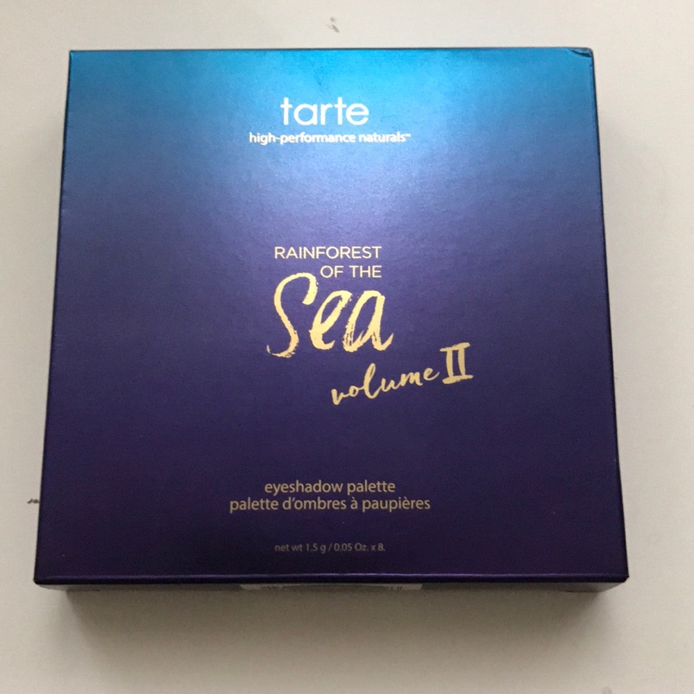 Tarte Rainforest of the Sea Vol2 eyeshadow palette